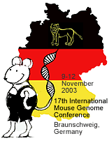 See y'all down San Antonio way, pardners... come to the Mouse Genome Conference 2002